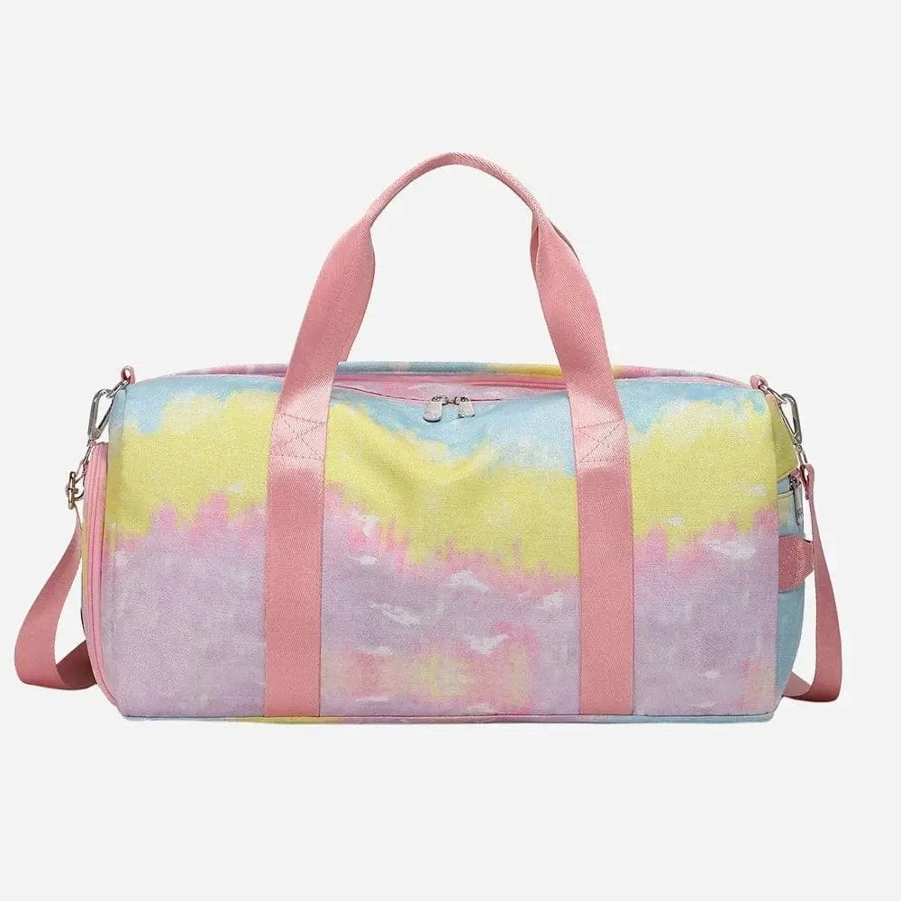 Sac de voyage fille Jaune graffiti Dailysac