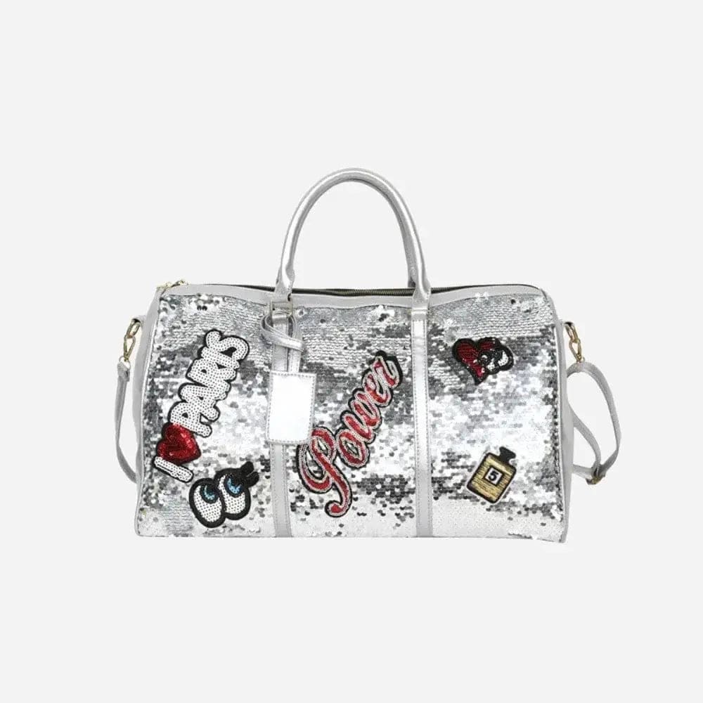 Sac de voyage fillette Argent Dailysac