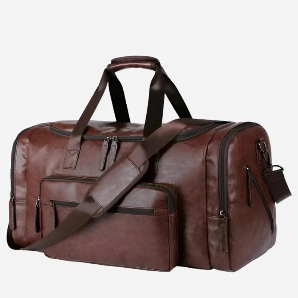 Sac de voyage Homme cuir vintage Marron Dailysac