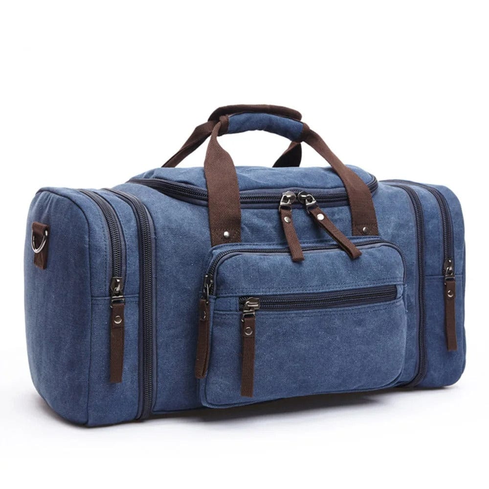 Sac de voyage multipoches Bleu foncé Dailysac