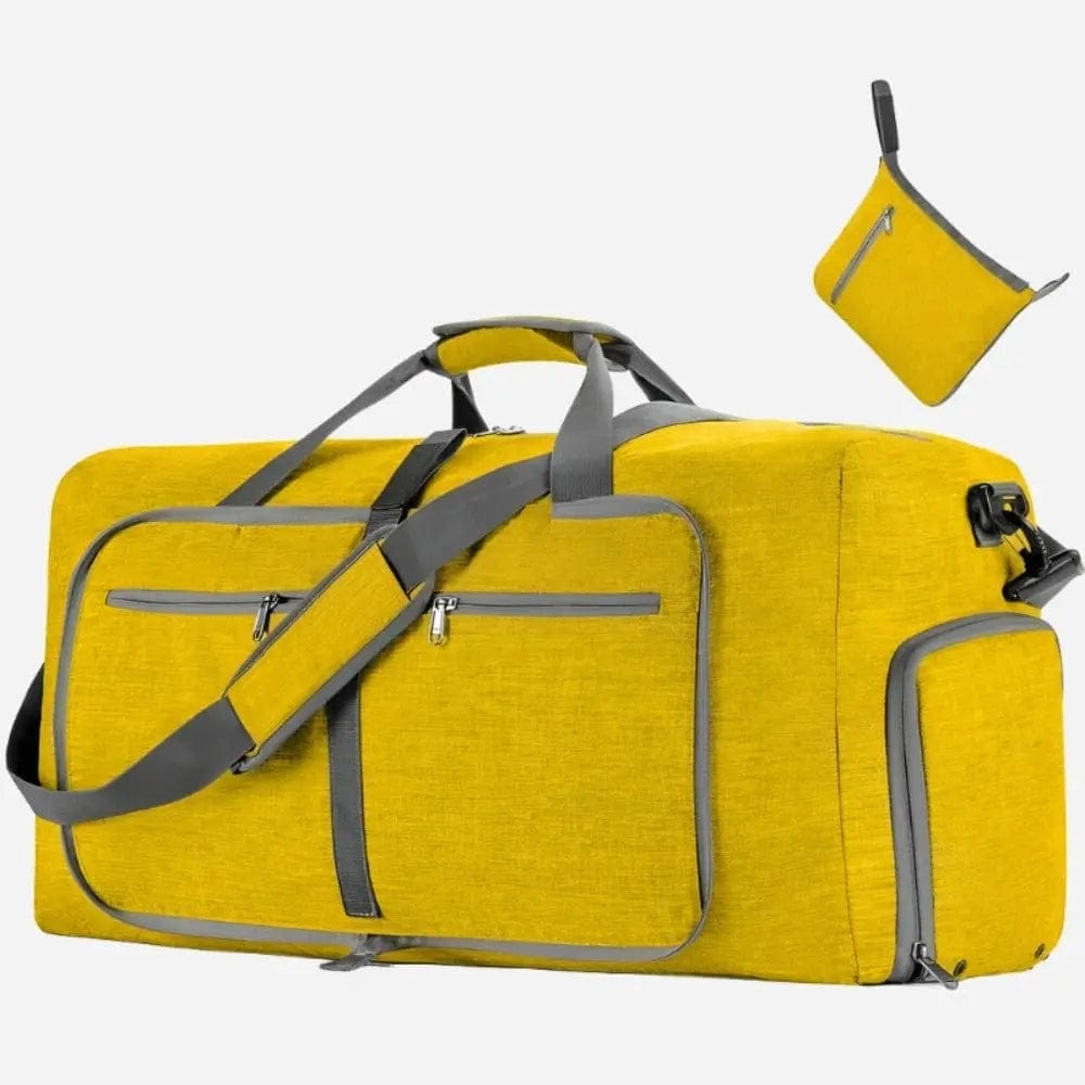 Sac de voyage pliable grande capacité Jaune-85L Dailysac