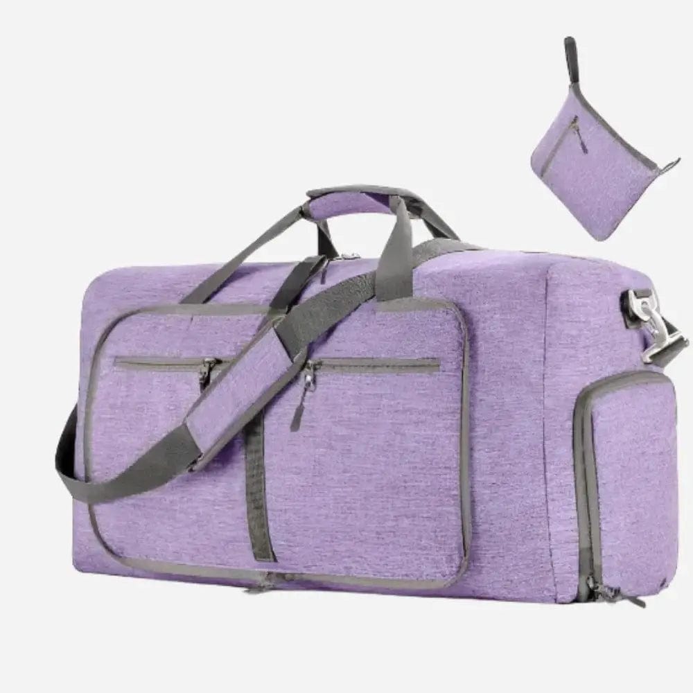 Sac de voyage pliable grande capacité Violet 85L Dailysac