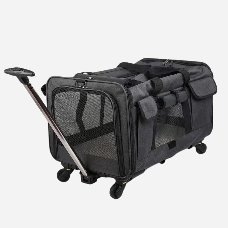 Sac de voyage pour chien à roulettes Noir Dailysac