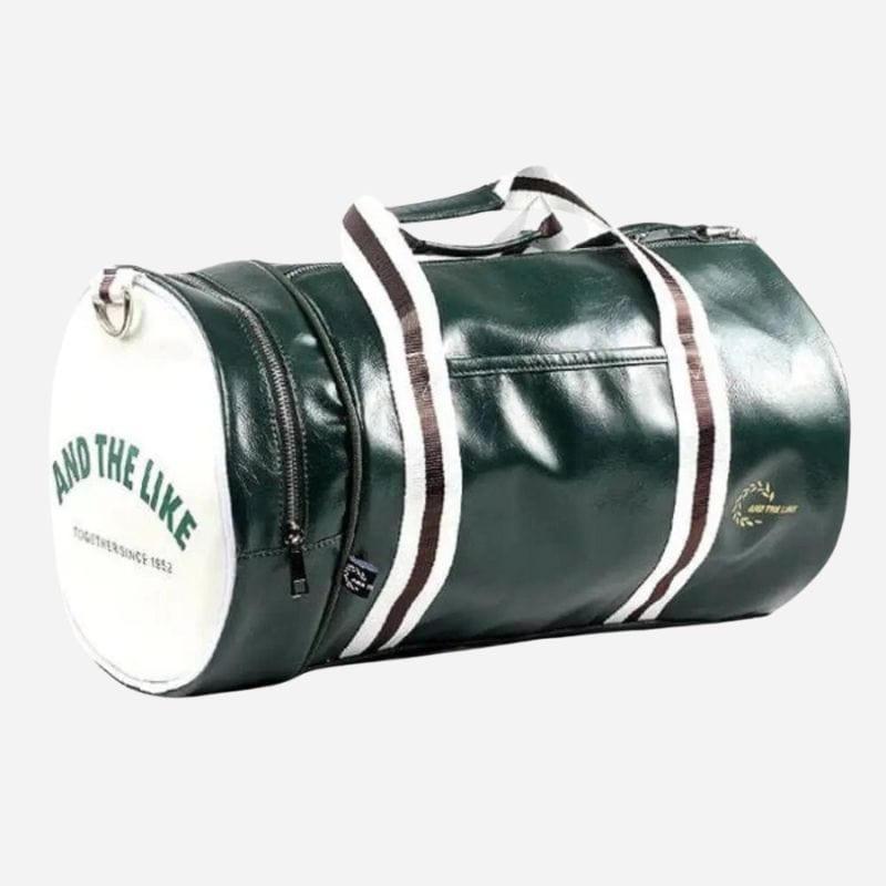 Sac de voyage pour homme en cuir Vert Dailysac