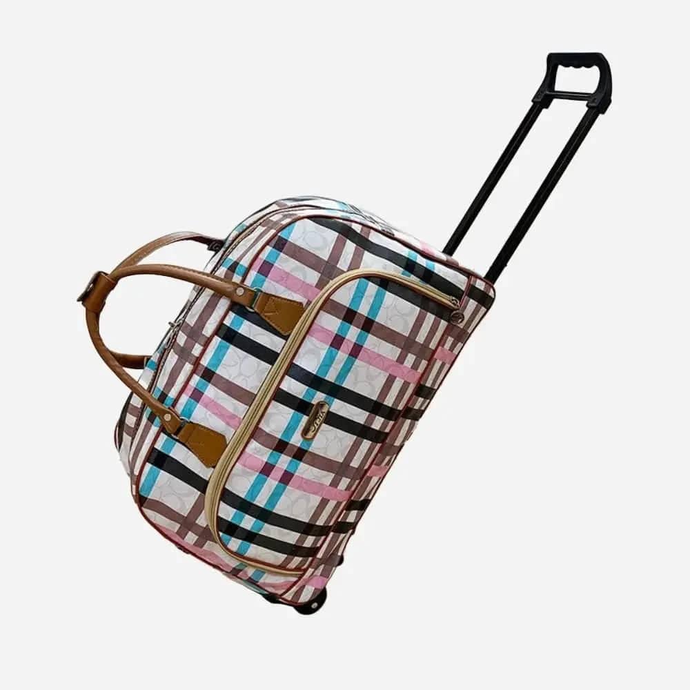 Sac de voyage roulette femme tendance Multicouleur Dailysac