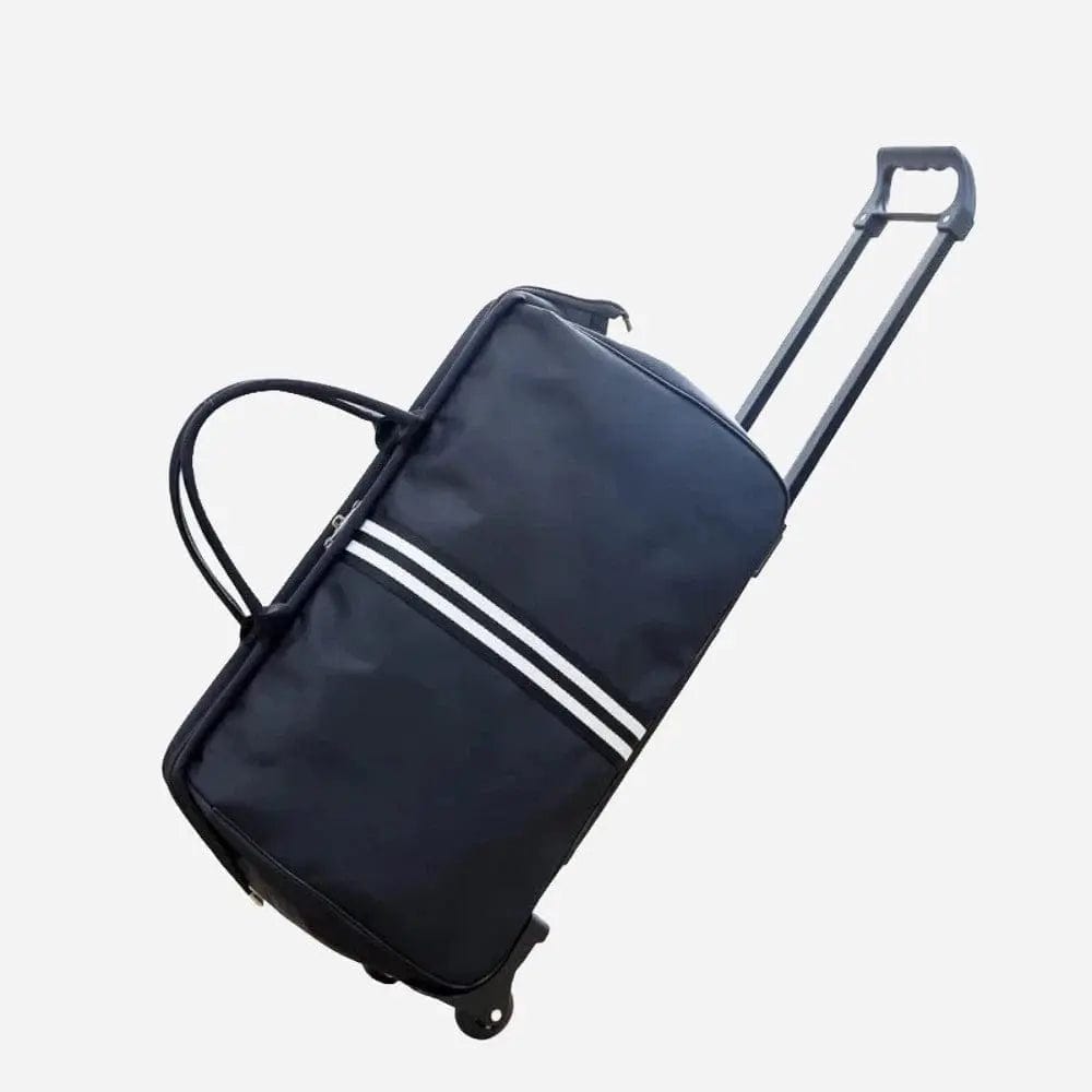 Sac de voyage sur roulettes Bleu blanc Dailysac