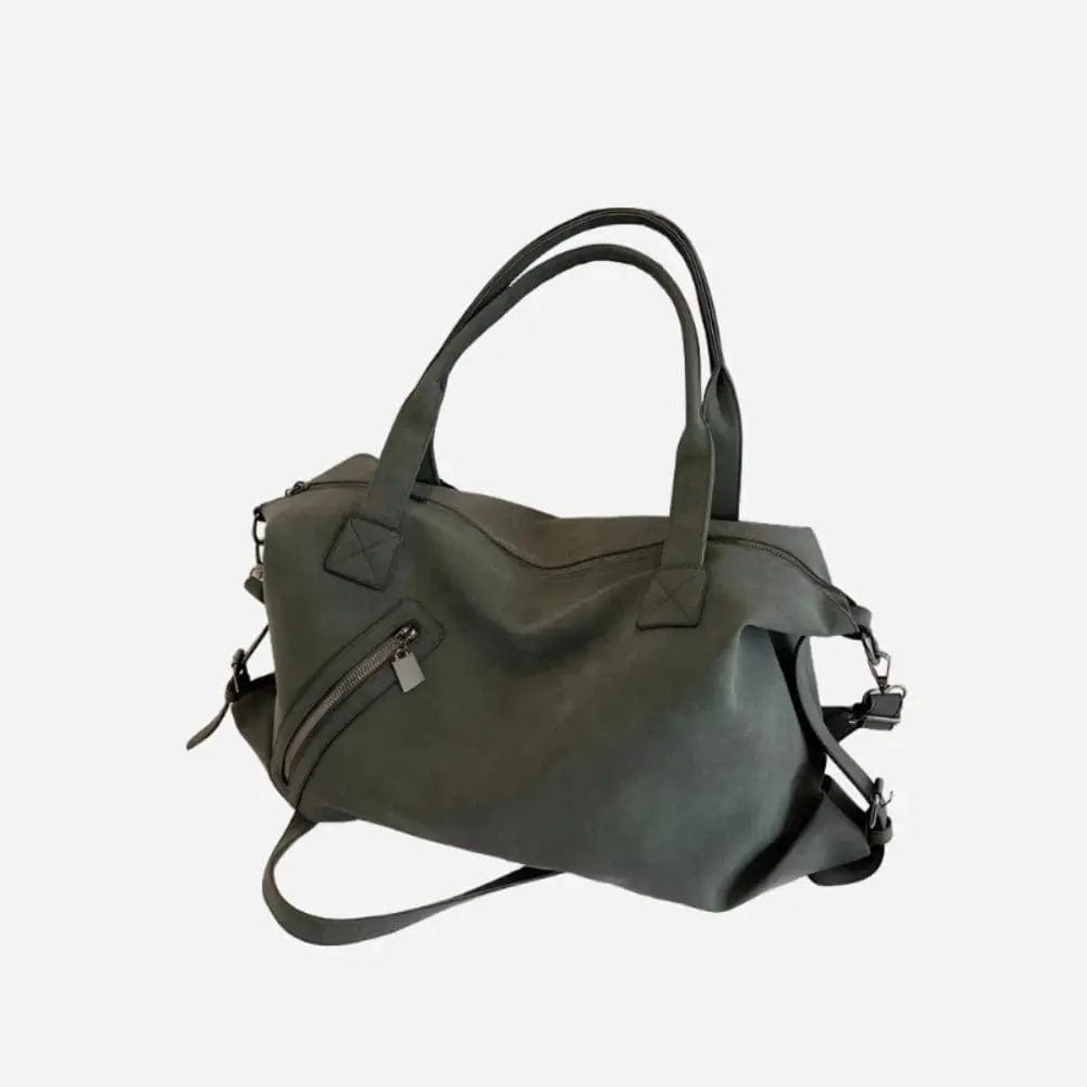 Sac de voyage velours Vert Dailysac