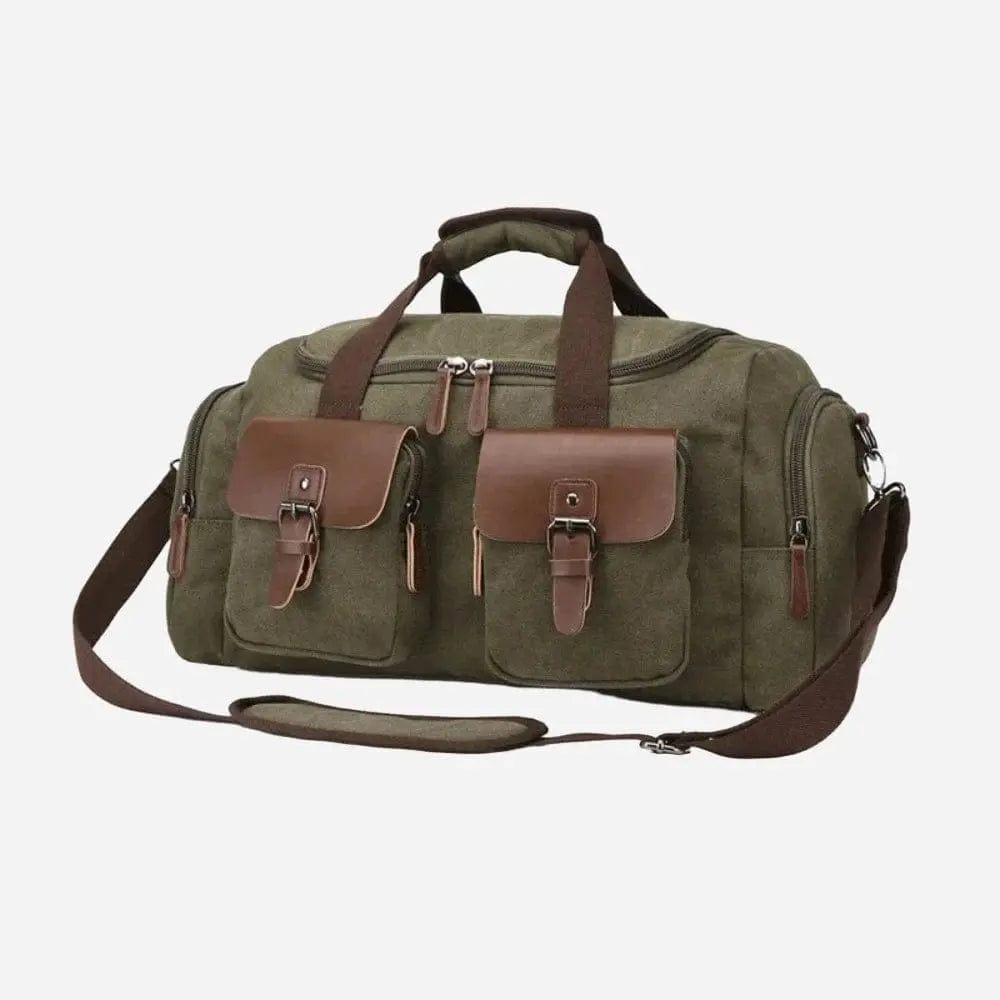 Sac de voyage vintage Vert Dailysac