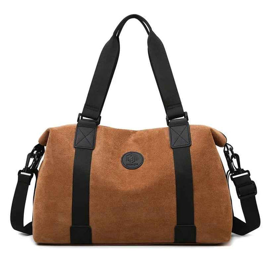 Sac voyage femme cabas Marron Dailysac