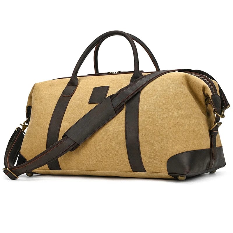 Sac voyage vintage Marron 1 Dailysac